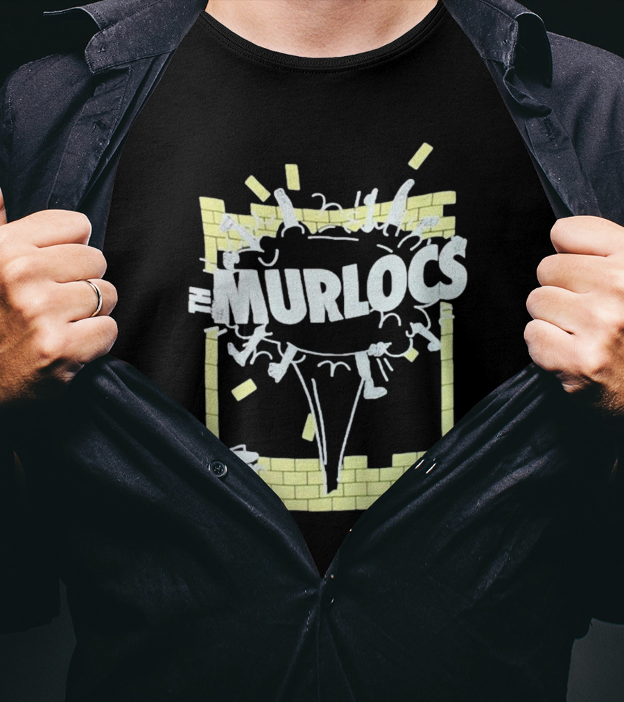 The Murlocs Brick Wall Rumble Explosion T-Shirt