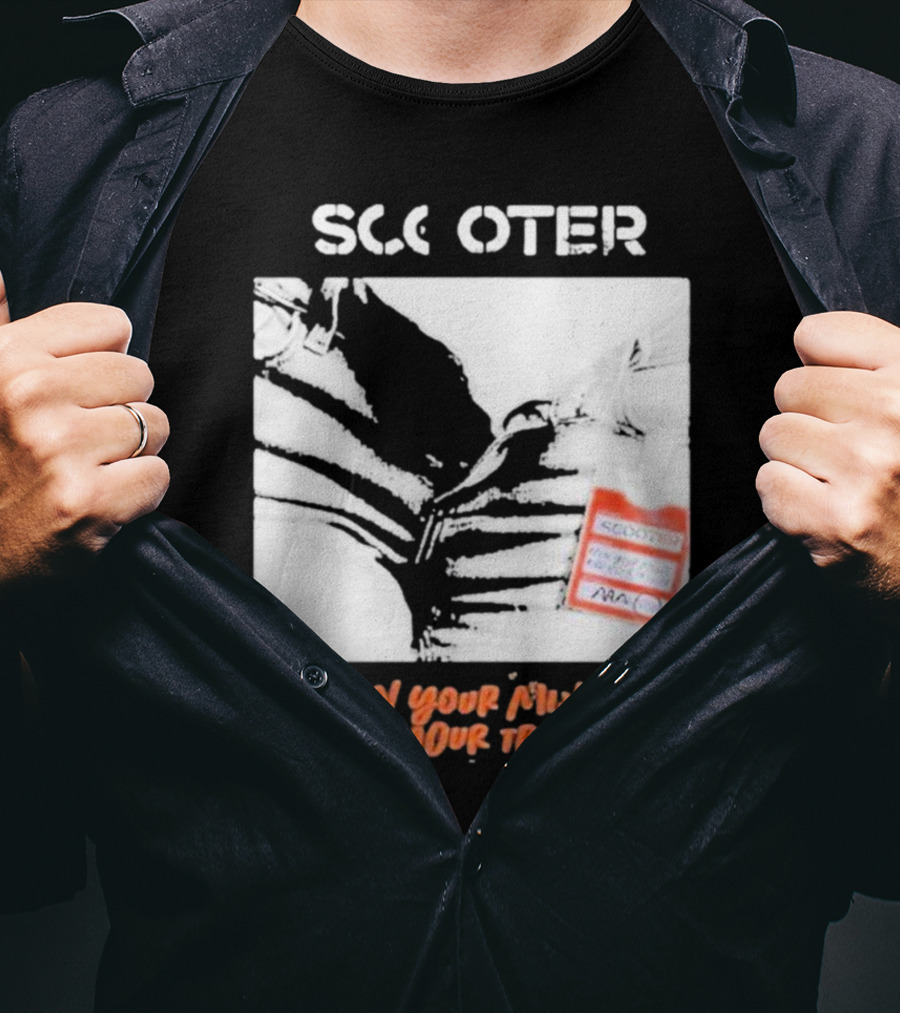 Scooter Open Your Mind And Your Trousers Scooter ICE Volume 1 ETA 10:15xl T-Shirt