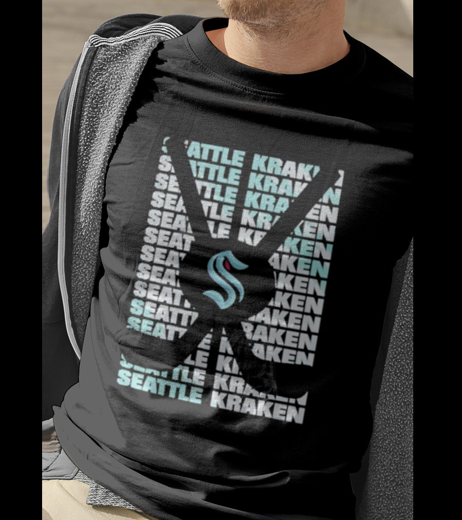 Seattle Kraken Youth Hockey Seattle Kraken Box T-Shirt