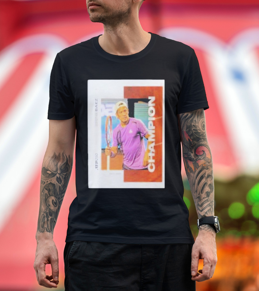 Sebastian Baez ATP 250 Champion T-Shirt