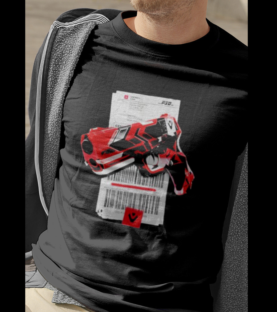 Sentinels Pistol Barcode PSD Capsule T-Shirt