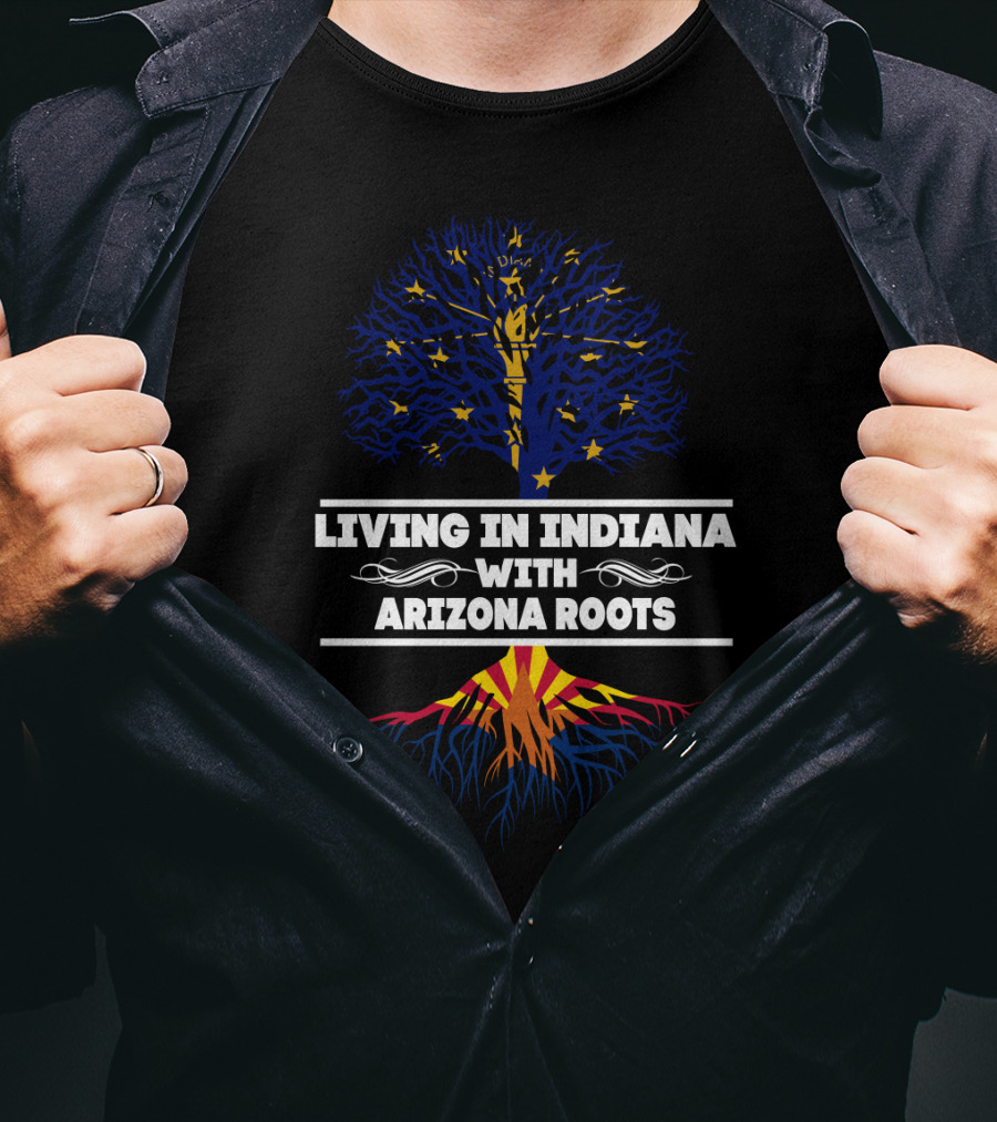 Indiana Life Embracing Arizona Heritage Tree T-Shirt