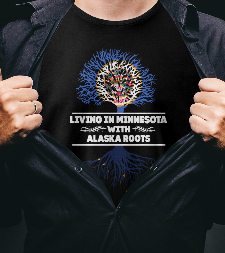 Minnesota Residency With Deep Alaska Heritage Connections Tree T-Shirt