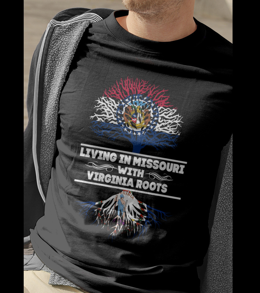 Missouri State Pride Intertwined With Deep Virginian Heritage T-Shirt