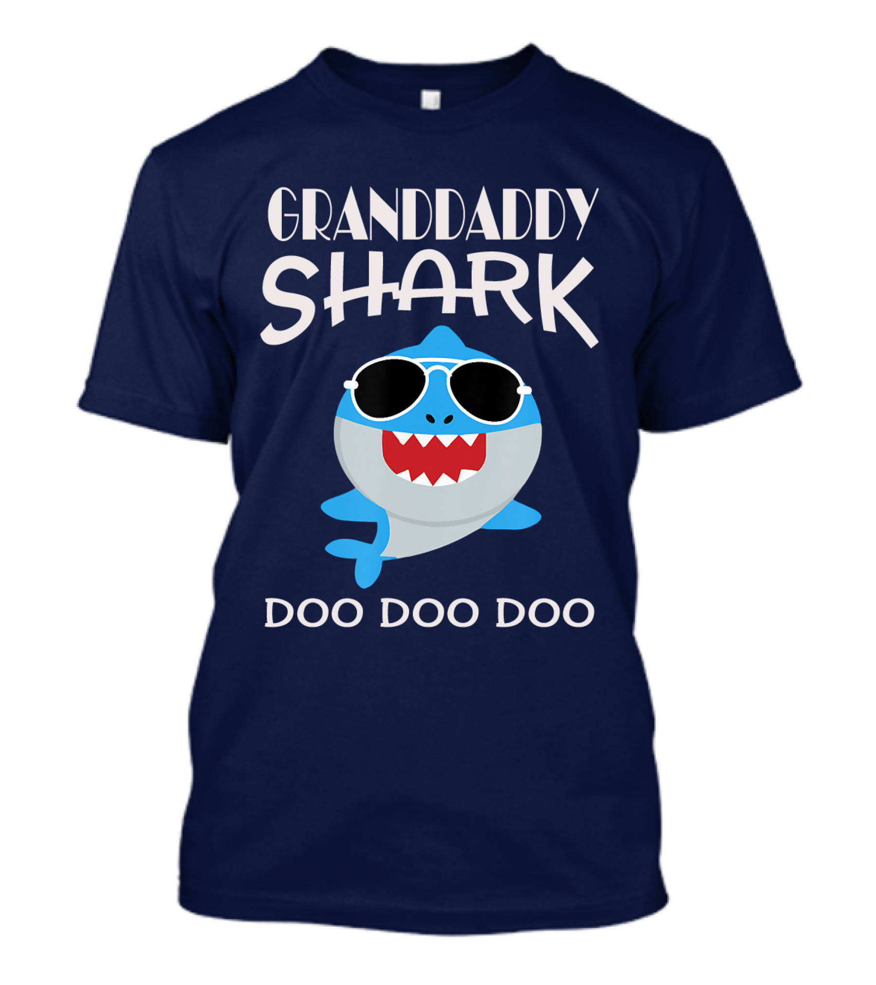 Grandaddy Shark Doo Doo Doo Sunglasses Cool Shark T-Shirt