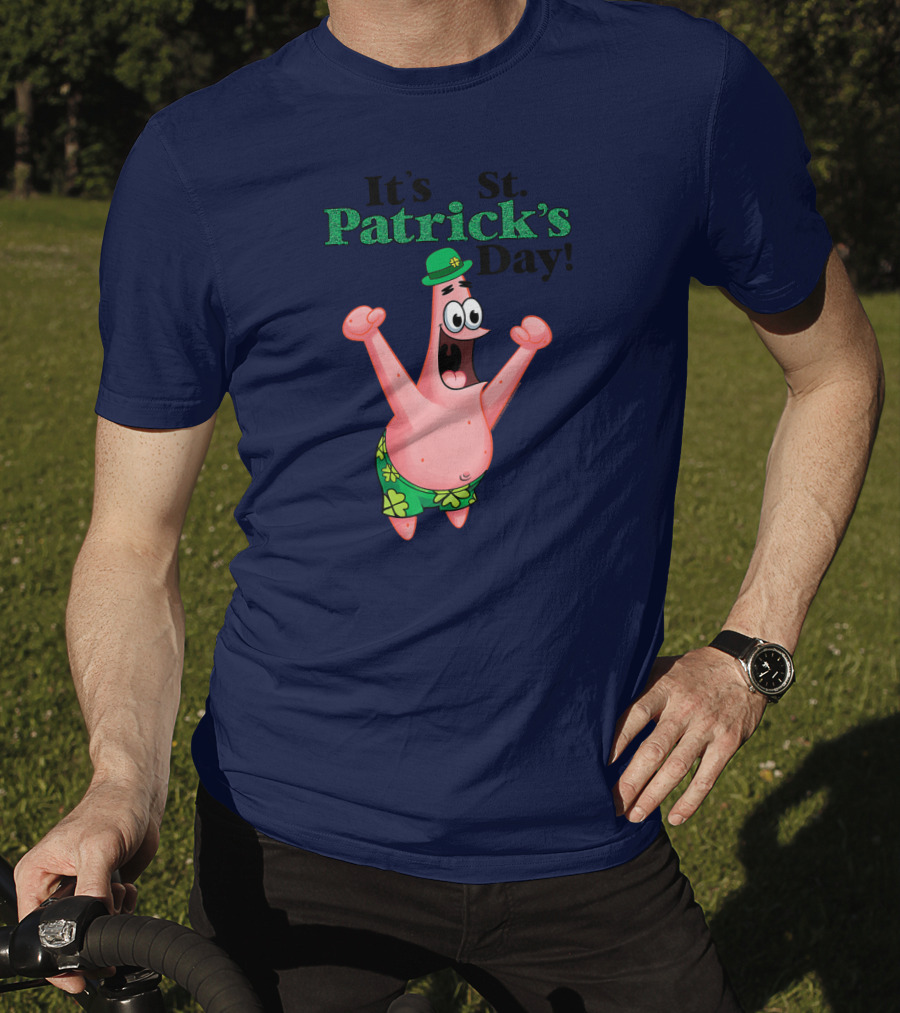 It's St. Patrick's Day Funny Patrick Character T-Shirt
