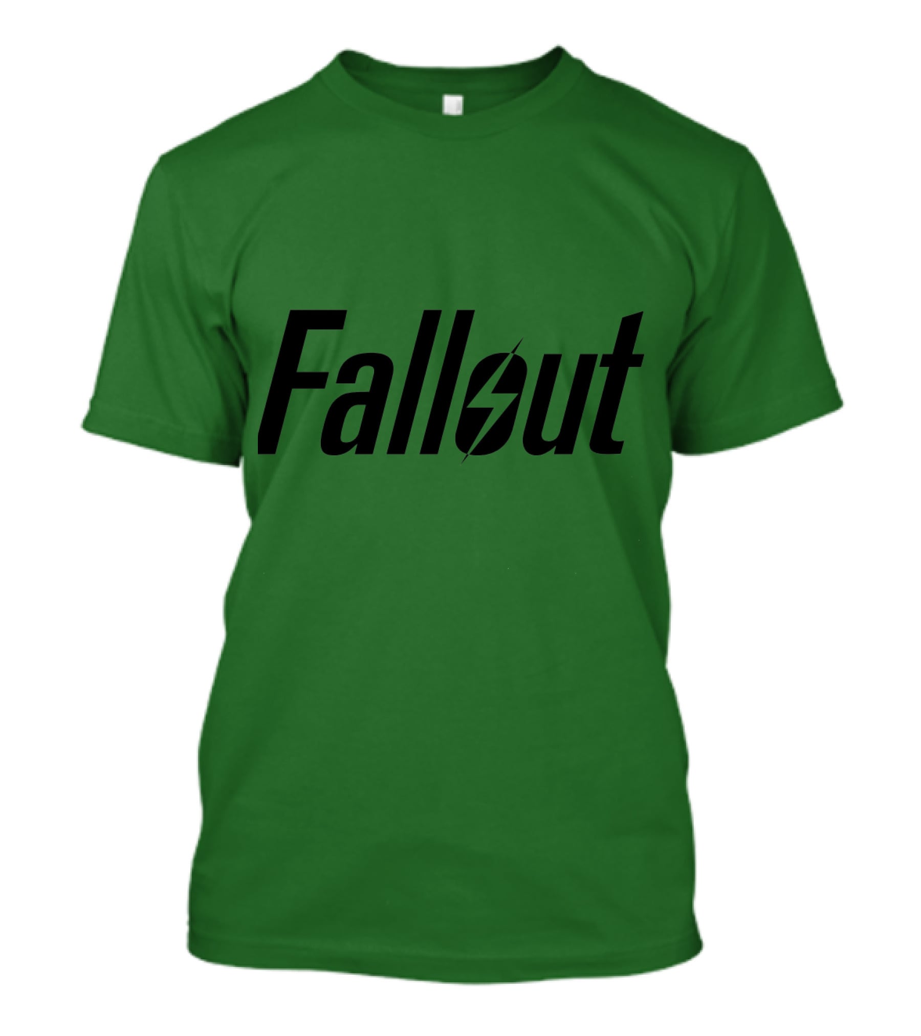 Fallout Logo Green Background T-Shirt