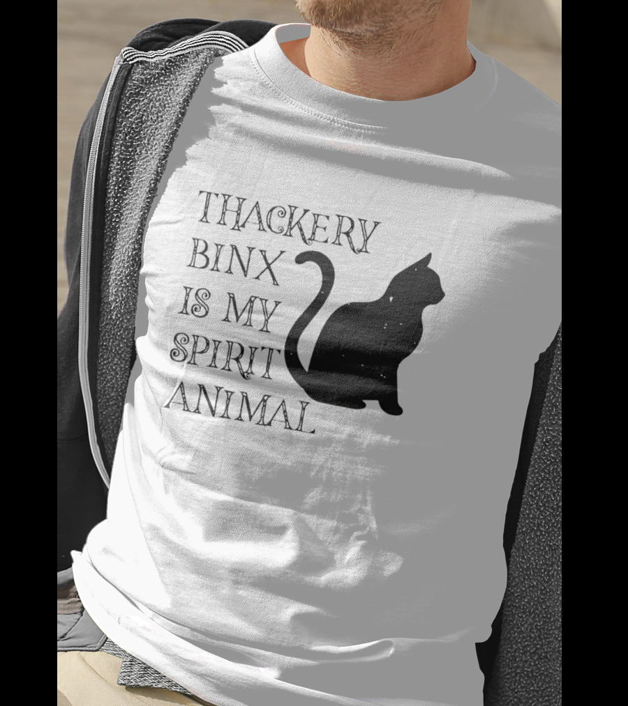 Thackery Binx Is My Spirit Animal Cat T-Shirt