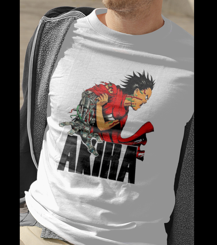 AKIRA TETSUO VtG 80s Manga Anime Comic Movie Cyberpunk T-Shirt