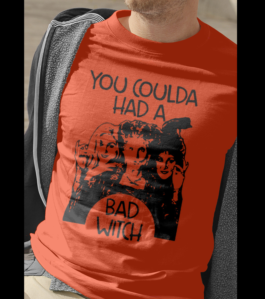 Hocus Pocus You Coulda Had A Bad Witch Sanderson Sisters Halloween Magic T-Shirt