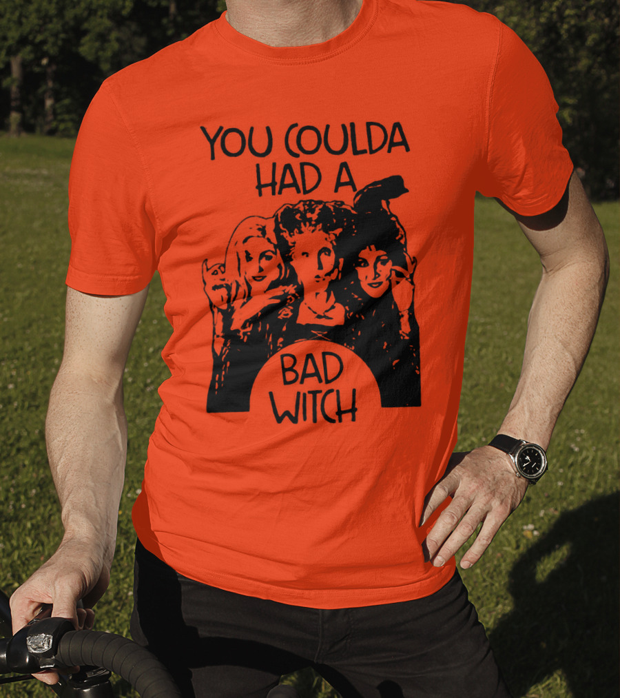 Hocus Pocus You Coulda Had A Bad Witch Sanderson Sisters Halloween Magic T-Shirt