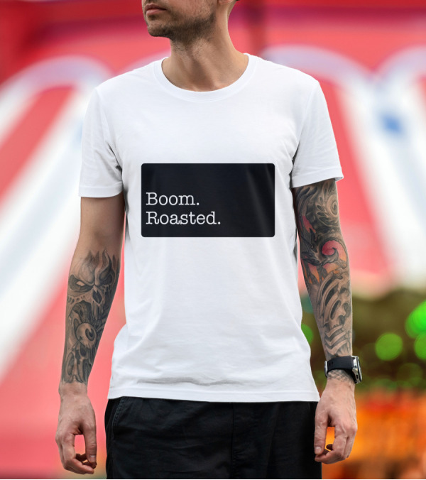 Premium T-Shirt: Boom Roasted Michael Scott Office T-Shirt Boom Roasted Michael Scott Office T-Shirt