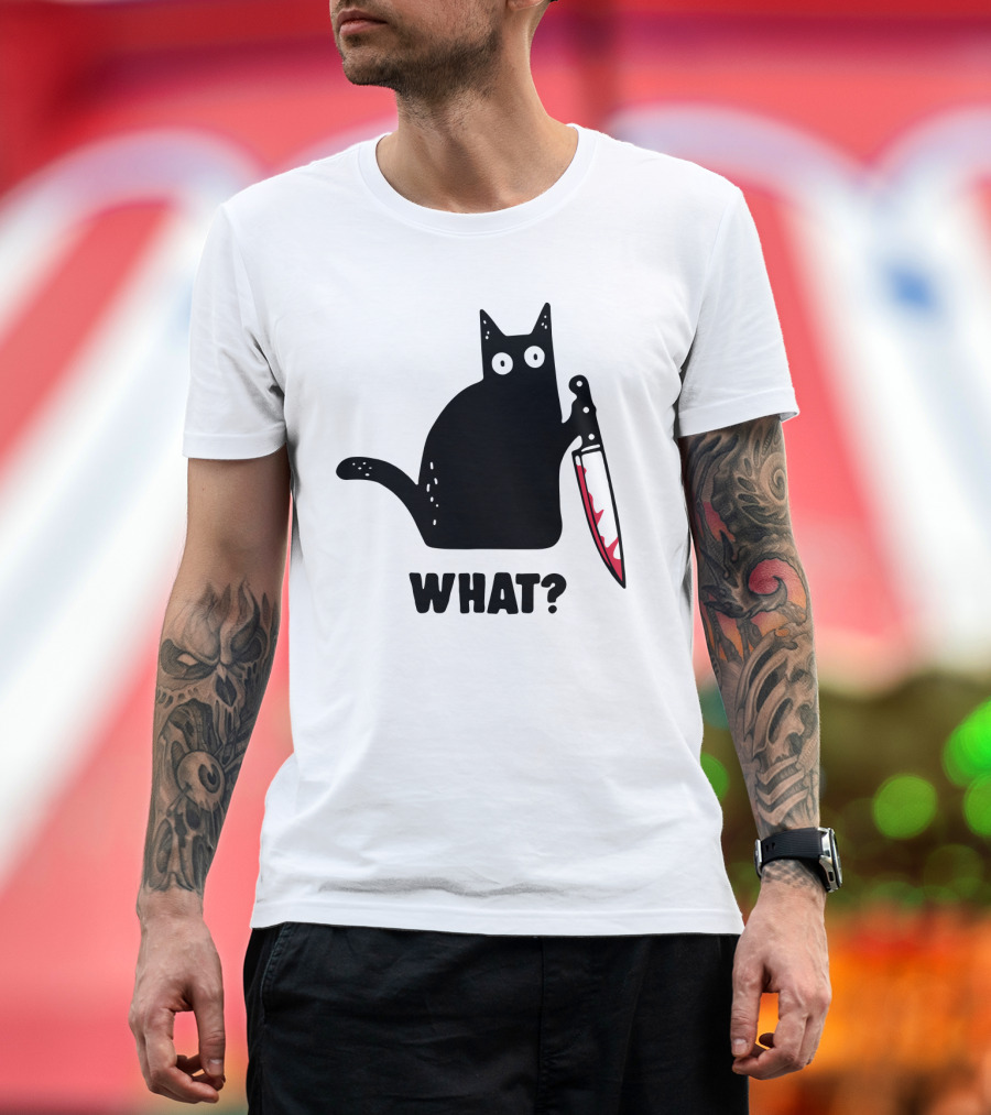 What Cat Knife T-Shirt