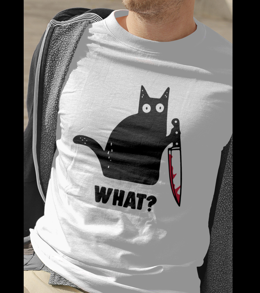 What Cat Knife T-Shirt