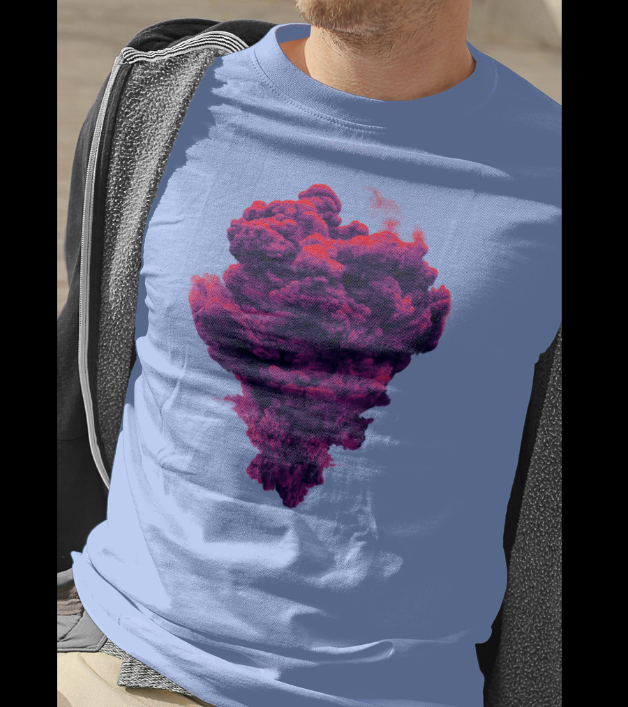 Mountain Smoke Vivid Explosion T-Shirt