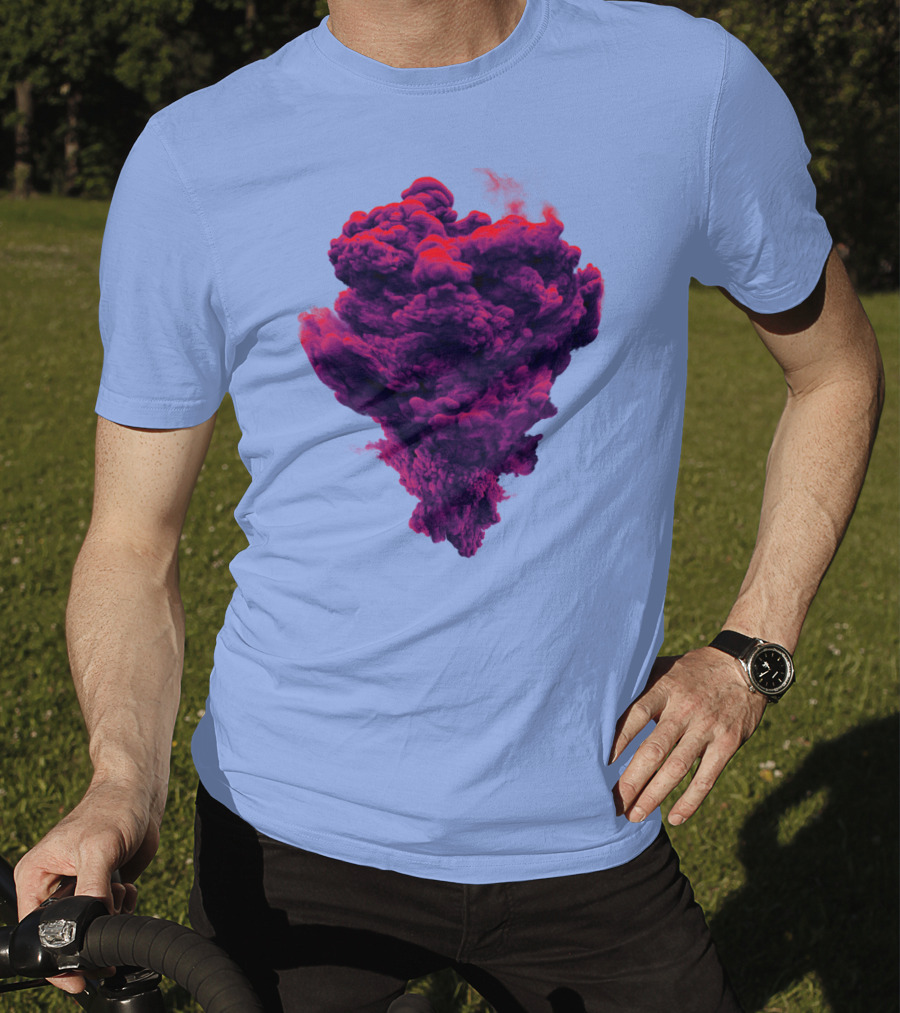 Mountain Smoke Vivid Explosion T-Shirt