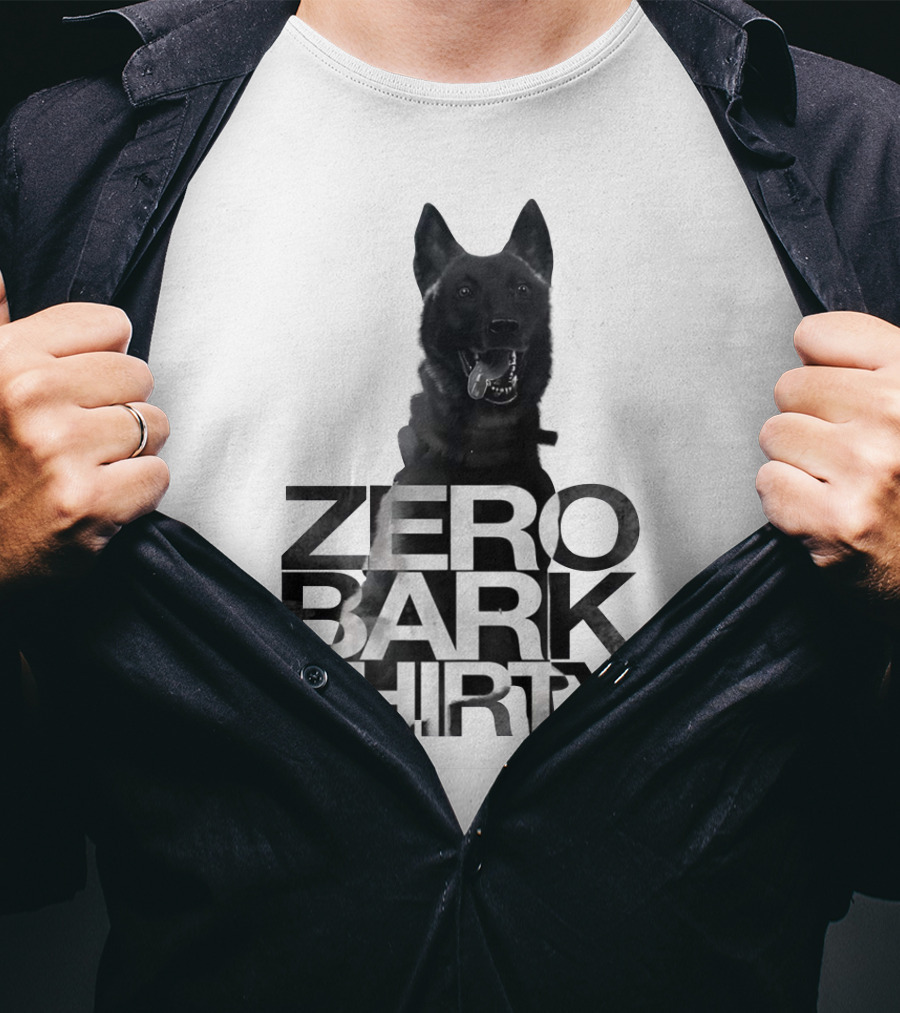 Zero Bark Thirty Hero Dog Conan T-Shirt