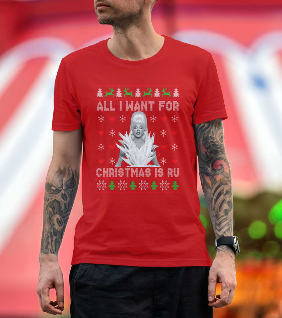 ALL I WANT FOR CHRISTMAS IS RU T-Shirt
