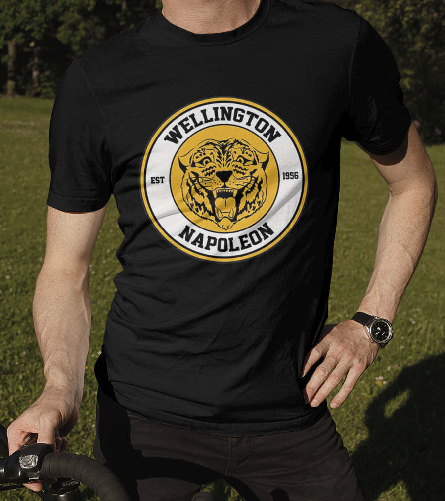 Wellington Napoleon Tigers EST 1956 Tiger Emblem T-Shirt