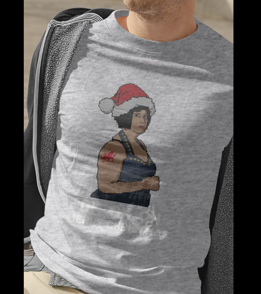 Nessa Oh Oh Oh Merry Christmas Santa Hat Jumper T-Shirt