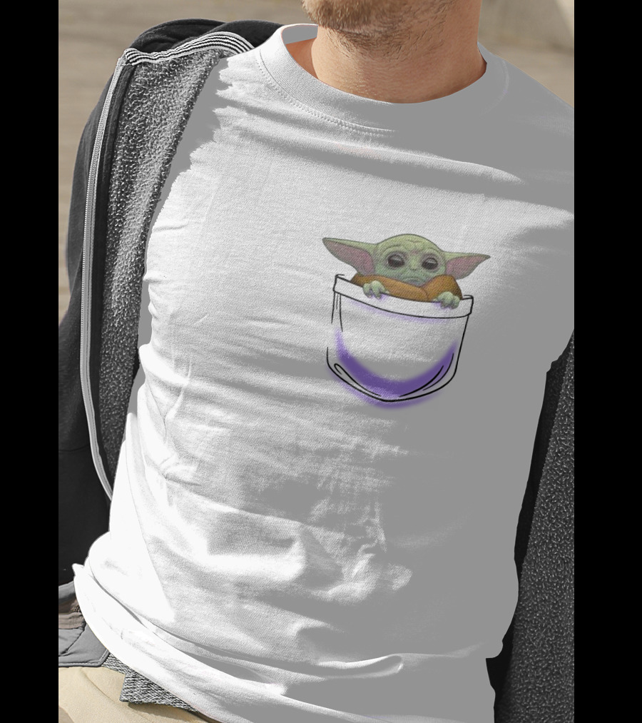 Star Wars The Child Grogu In Pocket T-Shirt