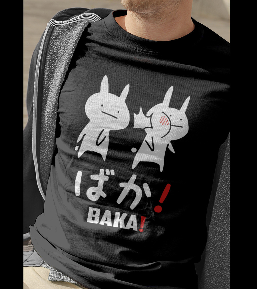 Anime Baka Rabbit Slap BAKA Japanese T-Shirt