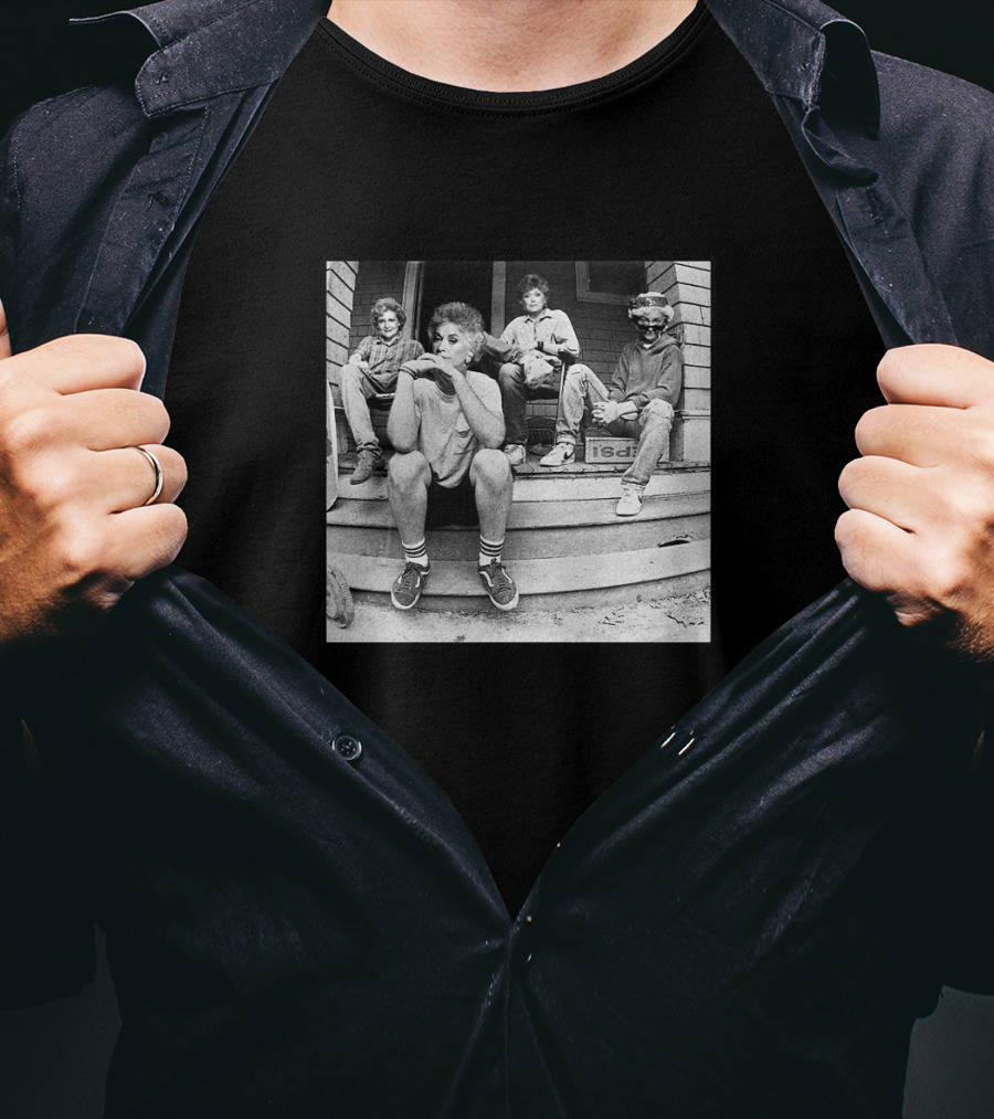 Golden Girls Salad Days Minor Threat Porch Scene T-Shirt