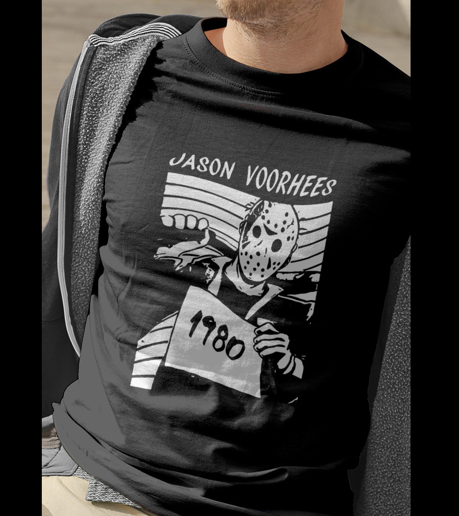 Jason Voorhees 1980 Horror Movie Iconic T-Shirt
