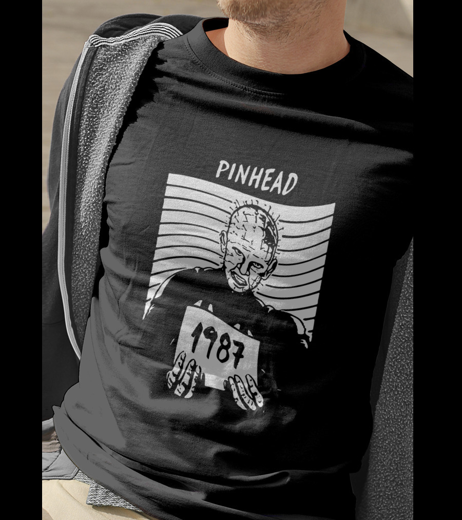 Pinhead 1987 Classic Halloween T-Shirt