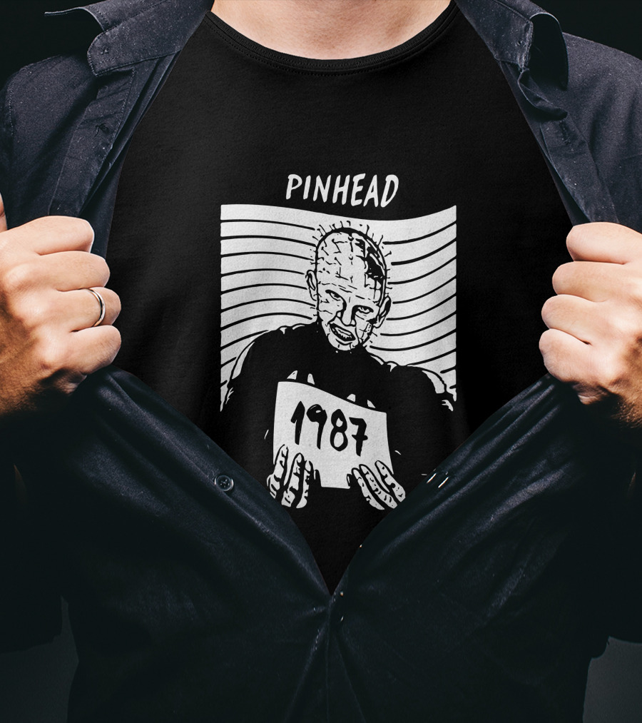 Pinhead 1987 Classic Halloween T-Shirt
