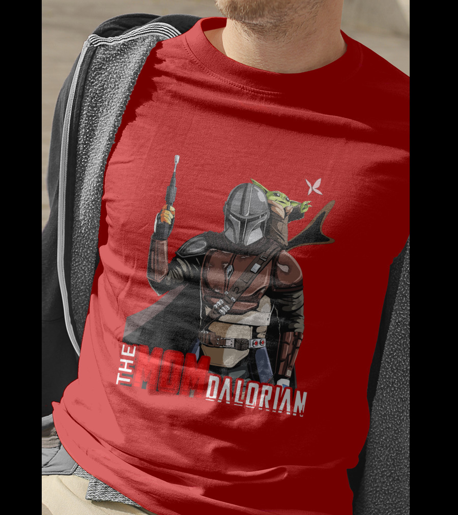 The Mom Dalorian Baby Yoda T-Shirt