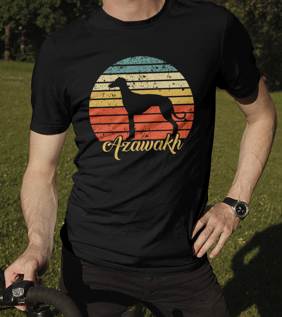 Retro Sunset Azawakh T-Shirt