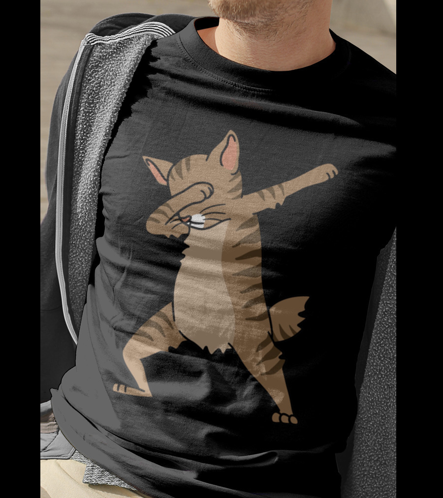 Dabbing American Bobtail Cat T-Shirt