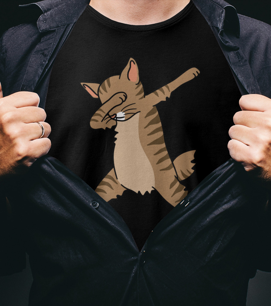 Dabbing American Bobtail Cat T-Shirt