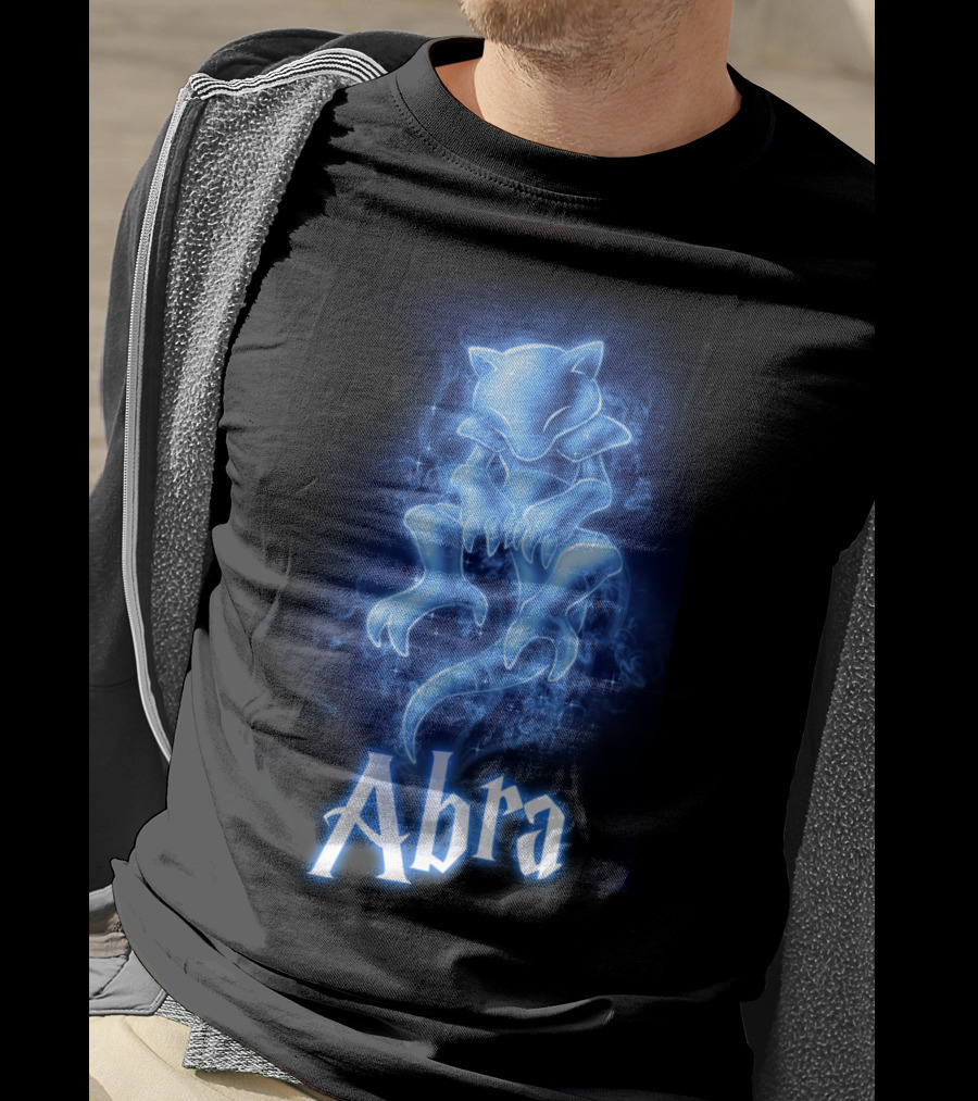 Abra Pokémon Patronus Luminescent Aura T-Shirt
