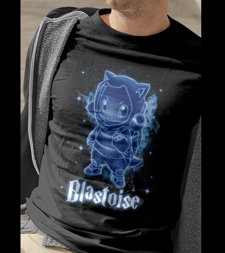Blastoise Onesie Pokemon Patronus T-Shirt
