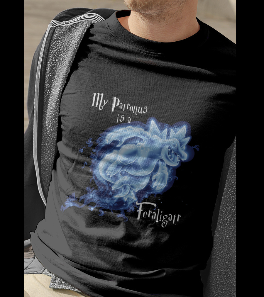 My Patronus Is A Feraligatr Pokemon Patronus T-Shirt