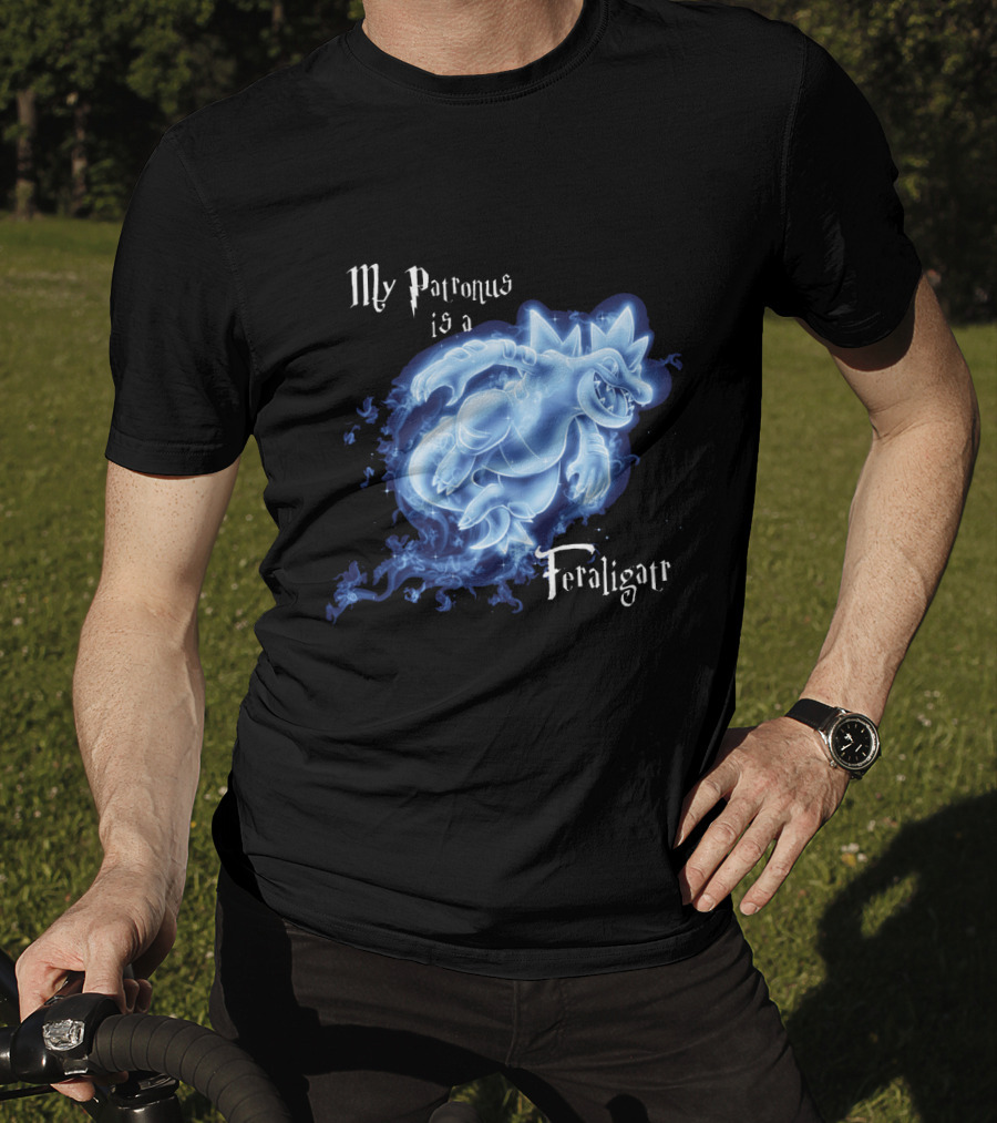 My Patronus Is A Feraligatr Pokemon Patronus T-Shirt