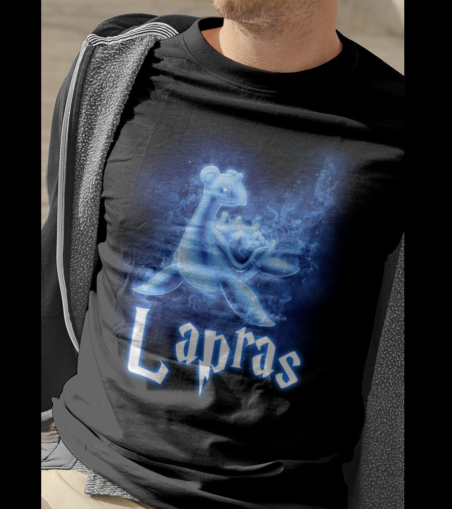 Lapras Pokemon Patronus Charm T-Shirt