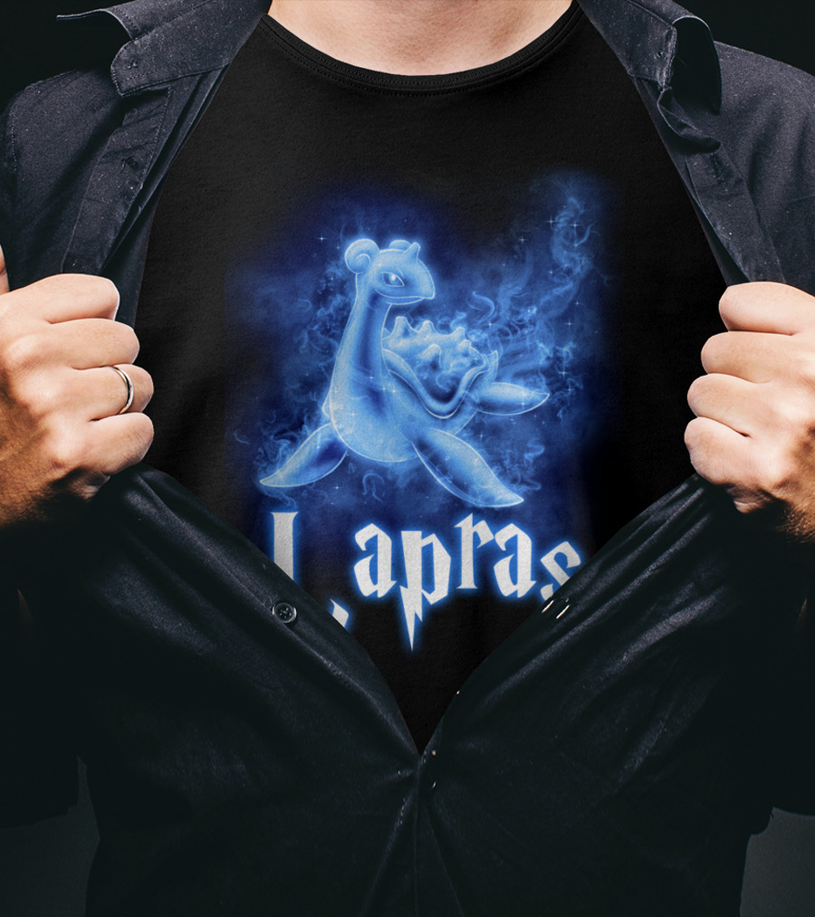 Lapras Pokemon Patronus Charm T-Shirt