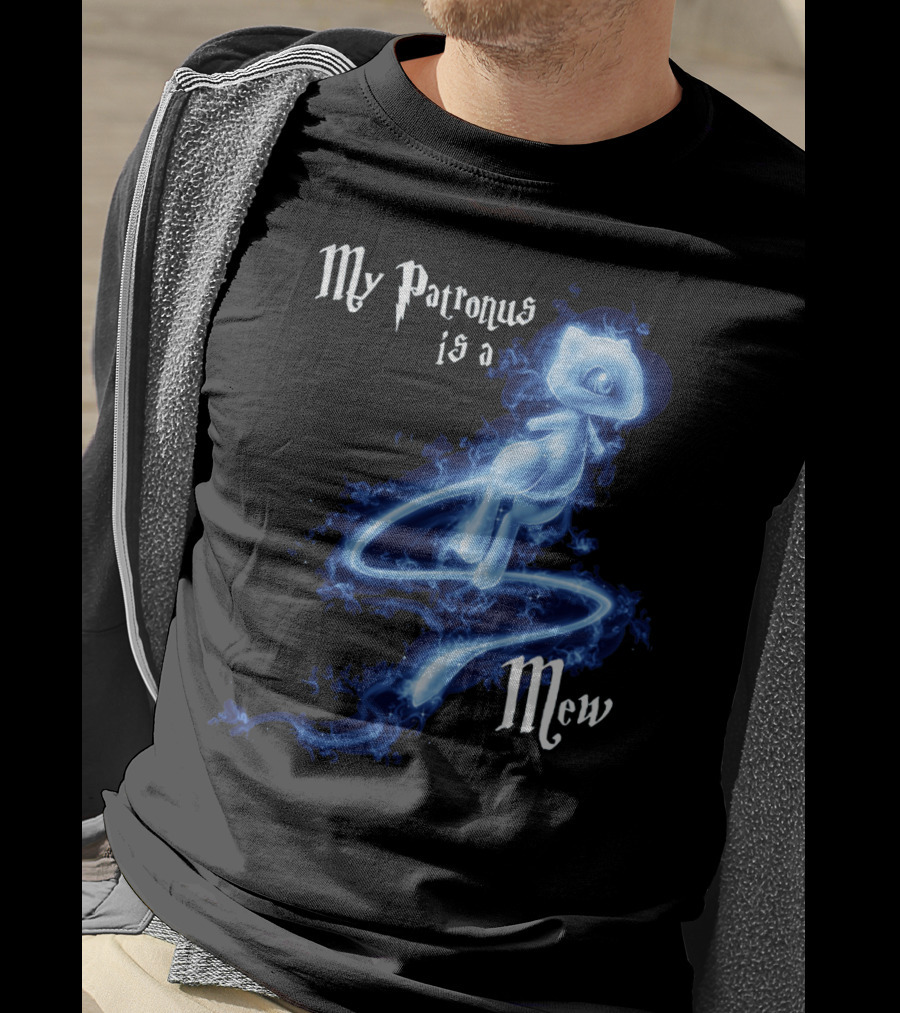 My Patronus Is A Mew Pokemon T-Shirt