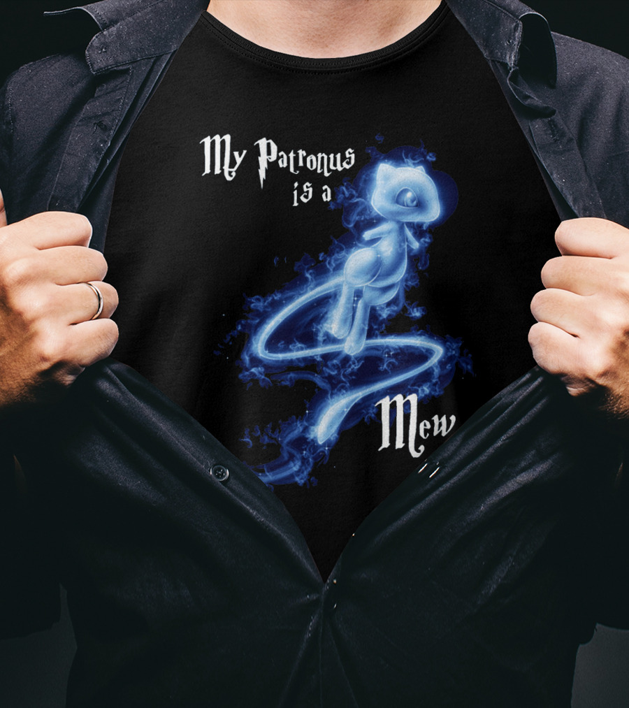 My Patronus Is A Mew Pokemon T-Shirt