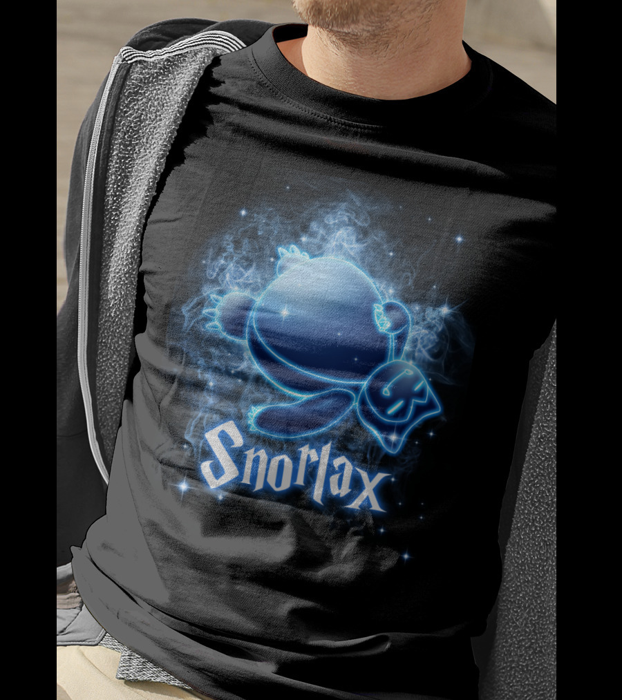 Snorlax Pokemon Patronus Magic T-Shirt