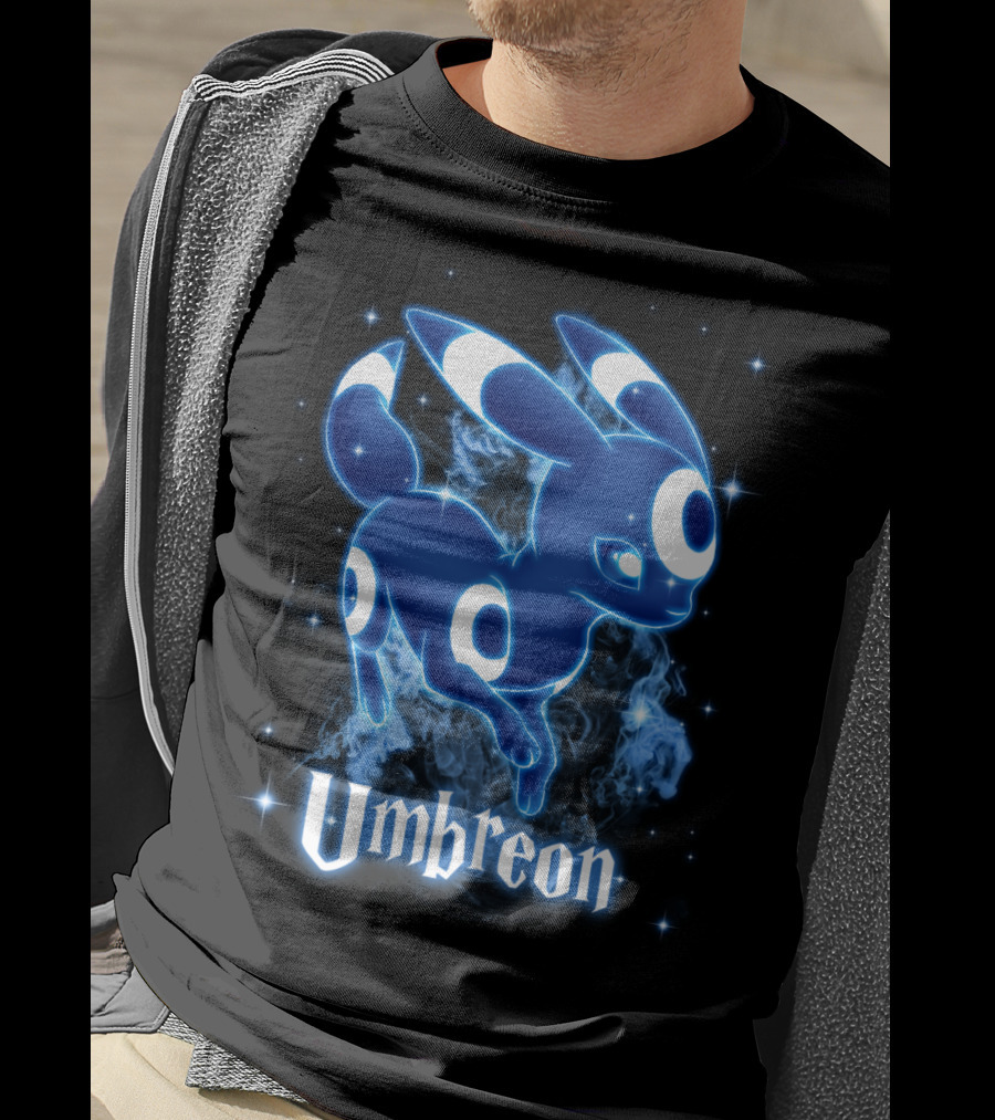Umbreon Pokemon Patronus Magical Creature Aura T-Shirt