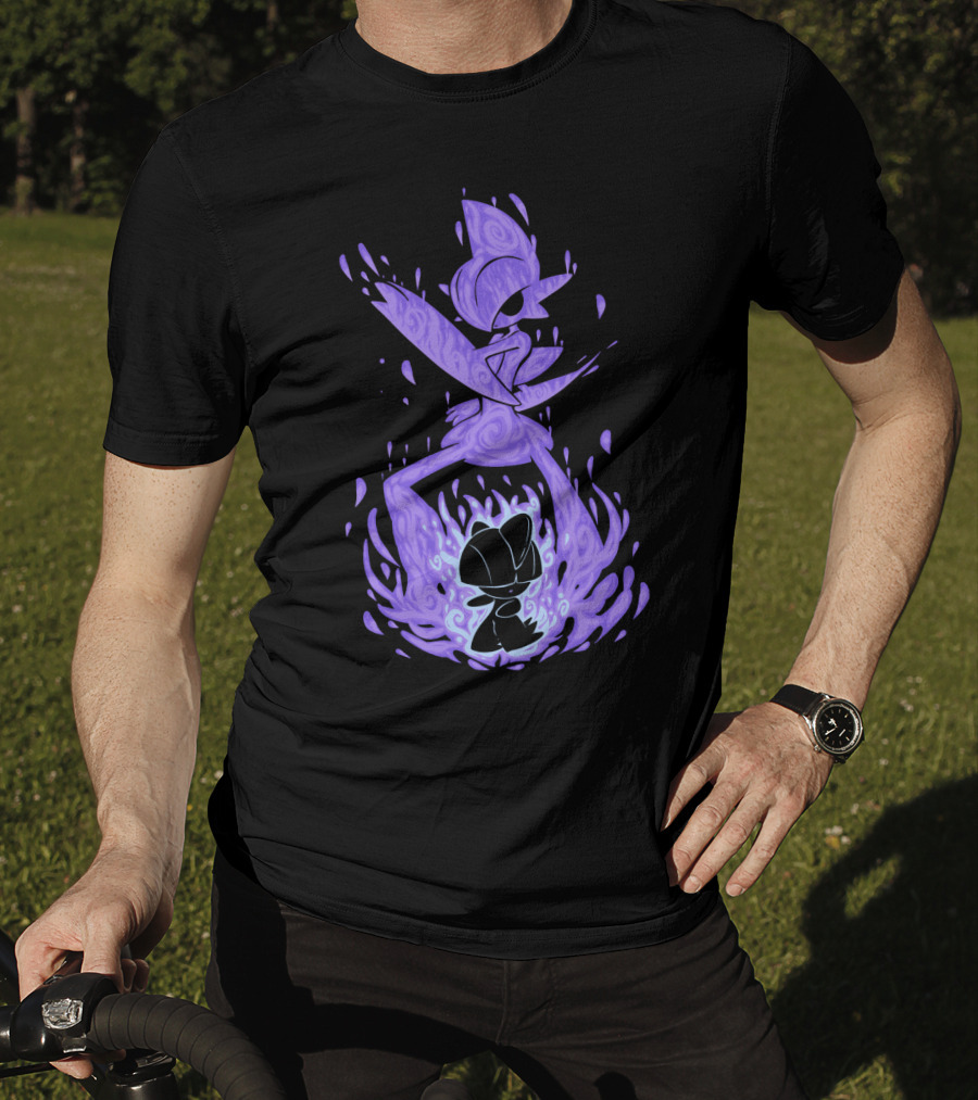 Evolution Pokemon Gallade Shadow Purple Transformation T-Shirt