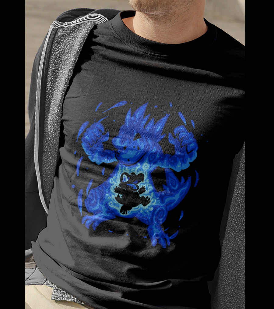 Evolution Pokemon Totodile Feraligatr Transformation T-Shirt