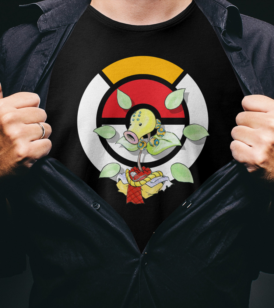 Pokemon Bellsprout Zenyatta Symbol Crossover T-Shirt