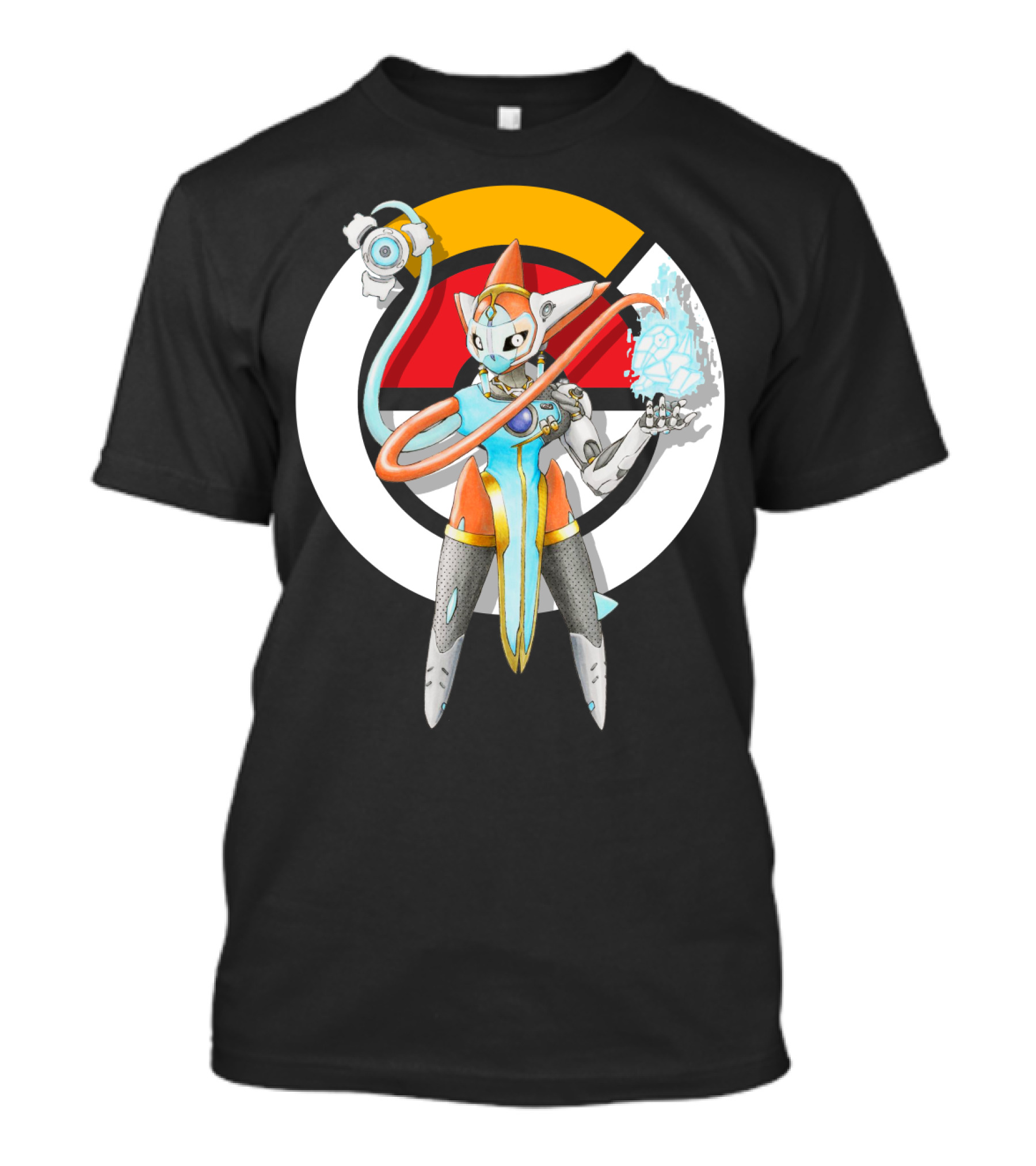 Pokemon Deoxys X Overwatch Symmetra Mashup T-Shirt