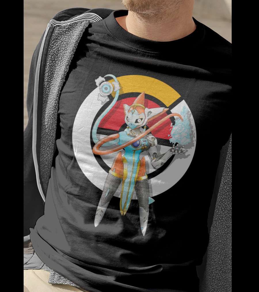 Pokemon Deoxys X Overwatch Symmetra Mashup T-Shirt