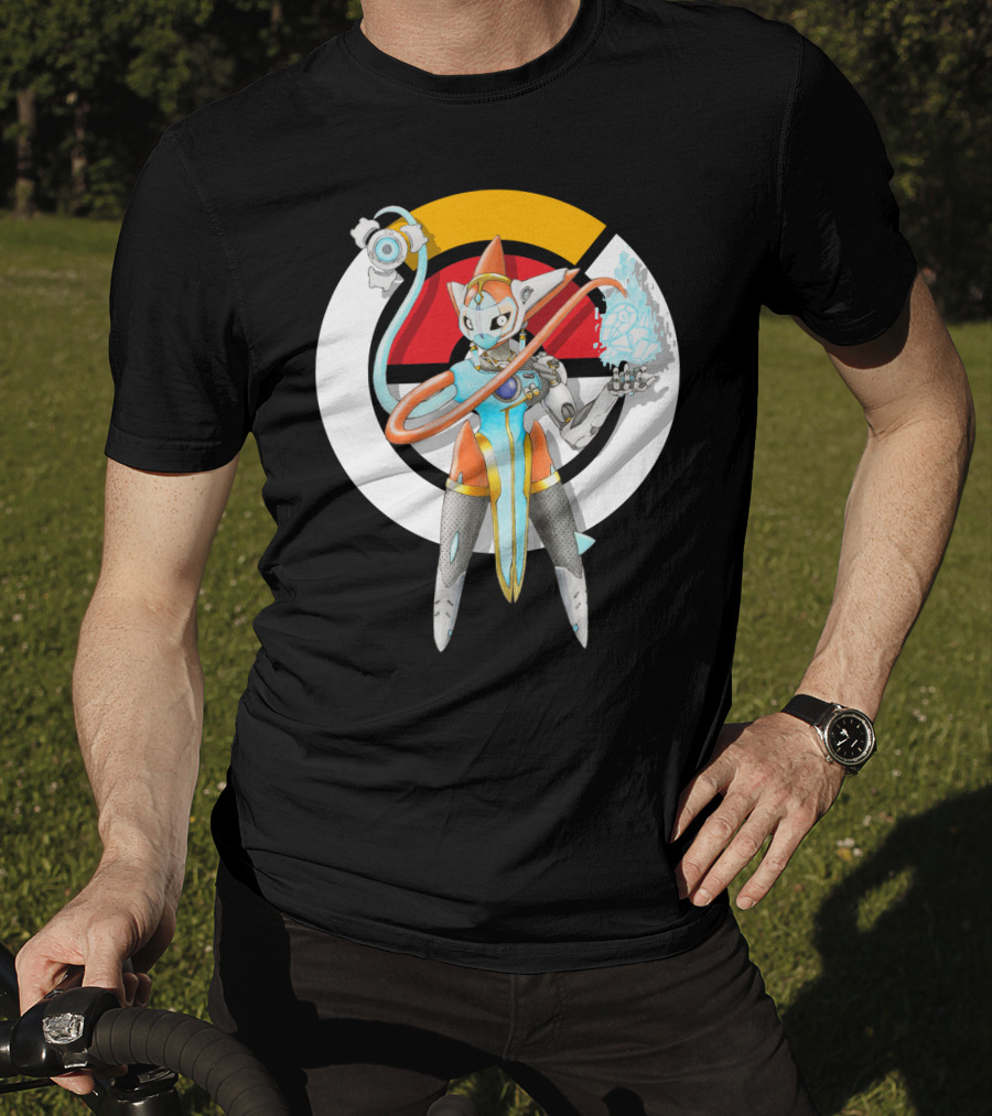 Pokemon Deoxys X Overwatch Symmetra Mashup T-Shirt